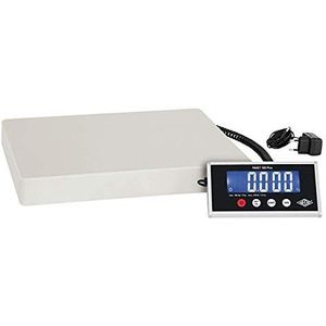 Wedo 507610010 Pakketweegschaal met telfunctie 100 Plus incl. voeding, 100 kg / 10 g