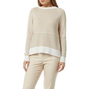 comma - Strickpullover - Gestreepte Trui - Katoen