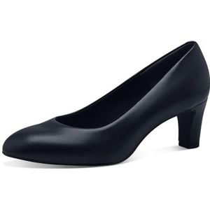 Tamaris Klassieke pumps voor dames, hakschoenen, Touch-it-voetbed, Donkerblauw, 36 EU