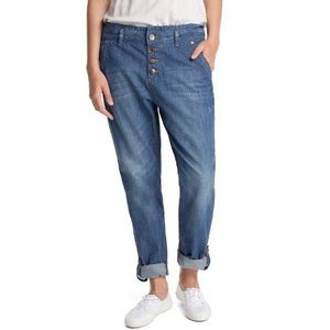 edc by ESPRIT Dames Jeans Normale tailleband, 062CC1B013, blauw (Reg Stone Denim 945)., 26W x 30L