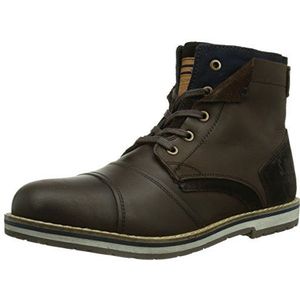 s.Oliver 15217 Combat Boots voor heren, Bruin Mocca 304, 41 EU