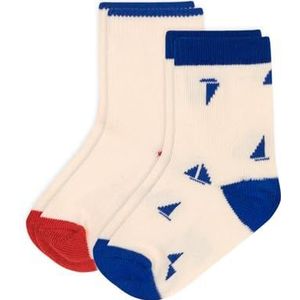 Petit Bateau paar sokken voor kinderen, uniseks, Versie 1., 0-3 mesi