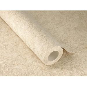 Rasch Behang 649376 - vliesbehang met grove pleisterstructuur in beige uit de collectie Welcome Home