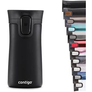 Contigo Pinnacle Autoseal thermosbeker, roestvrijstalen beker-to-go, isoleerbeker, lekvrij, koffiebeker-to-go, Travel Mug met Easy-Clean-deksel, BPA-vrij, 300 ml