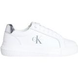 Sneakers - Zwart - Leer - Met Plateau