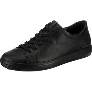 ECCO Dames Soft 7 Sneakers, zwart, 42 EU