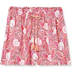 women'secret Korte broek met print, roze, meerkleurig, normaal voor dames, 50 hojas, XS