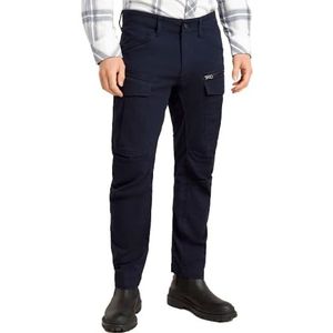 G-Star RAW Cargobroek met rits en 3D-tapse broekspij, blauw (Salute D25665-d846-c742), 28W x 32L