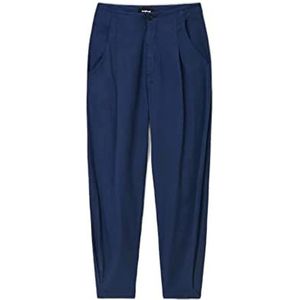 Desigual Casual broek voor dames, blauw, XS