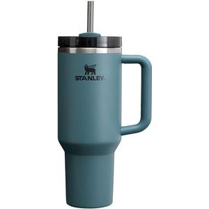 Stanley Quencher H2.0 FlowState Tumbler 1.2L - 11 Uur Koud - 48 Uur met ijs - Beker met Rietje, Handvat en Deksel - Vaatwasmachinebestendig - Thermosbeker voor Koude of Warme dranken - Blue Spruce