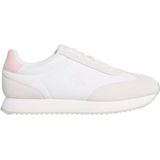 Calvin Klein - RUNNER LACEUP MG NYLON MIX - Sneakers - Wit/Rosé