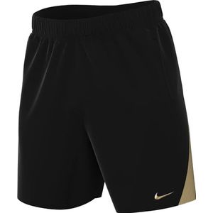 Nike Heren broek M Nk Df Strk Short Kz, Zwart/Zwart/Jersey Goud/Metallic Gold, FN2401-011, S