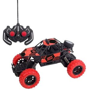 TURBO CHALLENGE - Buggy - Off Road - 093733 - Afstandsbediening Auto - Rood - 1/18 - Klaar om te Rijden - Metaal - Kinderspeelgoed - Cadeaus - Verjaardag - Vanaf 5 jaar