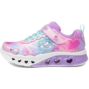 Skechers Uniseks kinderen 302315l Pkmt sneakers, Roze synthetisch mesh, 33.5 EU