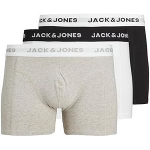 JACK & JONES Herenshorts (verpakking van 3), zwart, L
