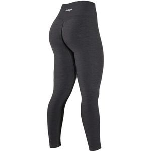 Aurola naadloze scrunch fitness-legging met hoge taille voor dames, figuurcorrigerende fitness-legging met hoge taille en scrunch-effect, perfect voor yoga, gym en sport., XS