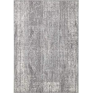 Hanse Home Vloerkleed Elysium - used-look tapijt, laagpolig modern vintage design vloerkleden voor eetkamer, woonkamer, kinderkamer, hal, slaapkamer, keuken - grijs crème 160 x 230 cm