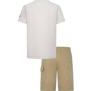 Cargobroek - Grijs - Katoen/Polyester - 2-delige Set