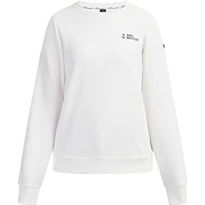 Festland Sweatshirt voor dames, wit, M
