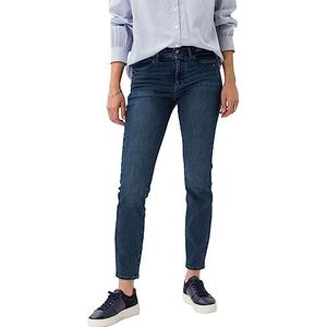 BRAX Ana Sensation Damesjeans, duurzame 5-pocket-skinny jeans met push-up-effect, Gebruikte Regular Blue 1, 34W / 32L