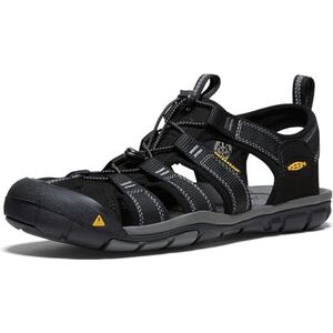 KEEN Men's Clearwater CNX Sandal,Black/Gargoyle,11 M US