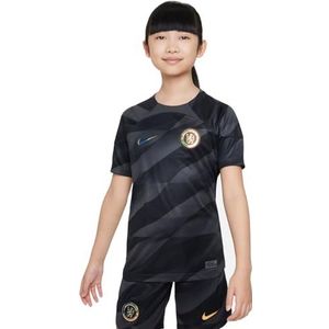 Nike Unisex Kids Shirt Cfc Y Nk Df Stad Jsy Ss Gk, antraciet/antraciet/club goud, DX2758-061, XS