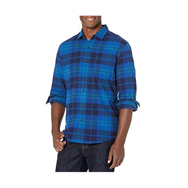 Mode Zakelijke overhemden Shirts met lange mouwen Hollister Shirt met lange mouwen blauw-wit geruite print casual uitstraling 