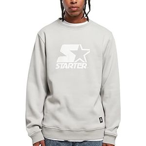 STARTER BLACK LABEL Men's Starter Logo Crewneck sweatshirt, lightasphalt, XXL, Lichtopbrengst, XXL