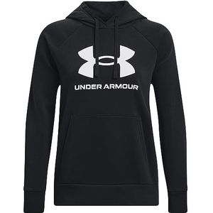 Under Armour Rival Fleece Big Logo Hoodie Sweatshirt voor dames
