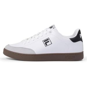 FILA Courtbay Wmn Sneakers voor dames, wit zwart, 37 EU