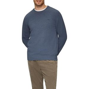 s.Oliver Herentrui met geborduurd logo, blauw 54w0, S