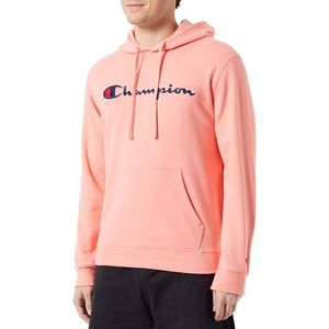 Champion Legacy Icons-Heavy Spring Terry sweatshirt met capuchon voor heren, Perzik Roze, M