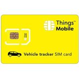 Simkaart - VEHICLE GPS Tracker - Wereldwijde Dekking - GSM / 2G / 3G / 4G Multi-Operator Netwerk - € 25 Tegoed Inbegrepen
