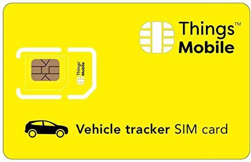 Simkaart - VEHICLE GPS Tracker - Wereldwijde Dekking - GSM / 2G / 3G / 4G Multi-Operator Netwerk - € 25 Tegoed Inbegrepen