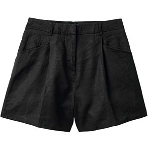 United Colors of Benetton shorts voor dames, Zwart 100, 44 NL