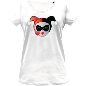 dc comics T-shirt voor dames, Wit, L