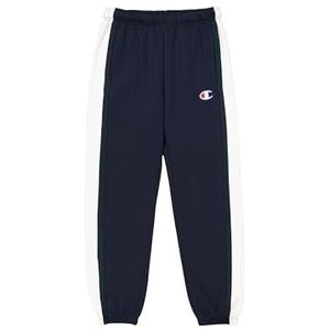 Champion Legacy Retro Sport (220326) - Soft Compact Poly Fleece Elastic Cuff Joggingbroek, blauw, M Heren FW24, marineblauw (Nny/Wht/Nny), M