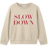 Sweatshirt - Regular Fit - Geborstelde Sweatstof - Lange Mouwen