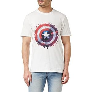 Marvel Avengers Assemble Captain America Art Shield T-shirt voor heren