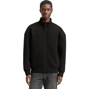 TOM TAILOR Denim Sweatjack voor heren, 29999 - Black, XL