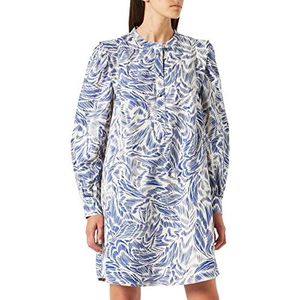 Part Two MaddinPW DR-jurk, blauwe vleugelprint, Print blauwe vleugel, 12