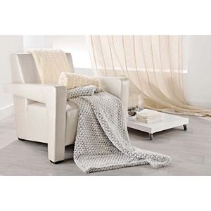 Linder knuffelzachte deken, polyester, ecru, 130 x 180 cm
