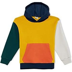 DeFacto Sweatshirt met capuchon voor jongens, geel, 3-4 Jaar