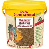 sera Discus granulaat Nature 10 l (4,2 kg) - hoofdvoer voor alle discusvissen, voer voor discus