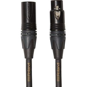 Roland Gold Series Microphone Cables, Black, RMC-G10, length: 10 ft./3 m