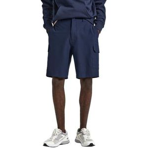 Pepe Jeans Heren Cargo Performance Shorts 1 Shorts, Blauw (Dulwich Blue), 28W, Blauw (Dulwich Blue), 28W
