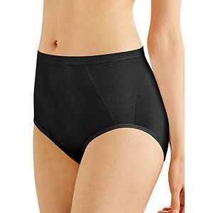 Bali Women's Shapewear 2 Pack Ultra Control Seamless Brief, Black, Large
