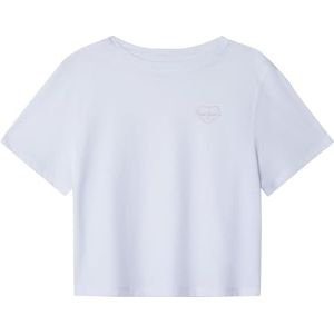 Pepe Jeans Meisje Amanda T-shirt, wit (wit), 4, Wit (wit), 4 jaar