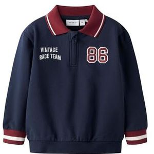 NAME IT Sweatshirt  blauw / rood