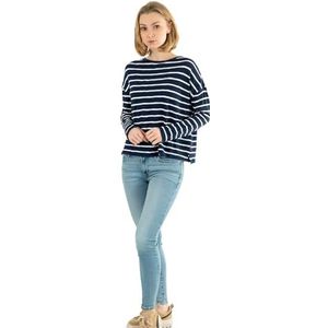 Levi's Margot Blues Long Sleeve, Saint Stripe Naval A, L